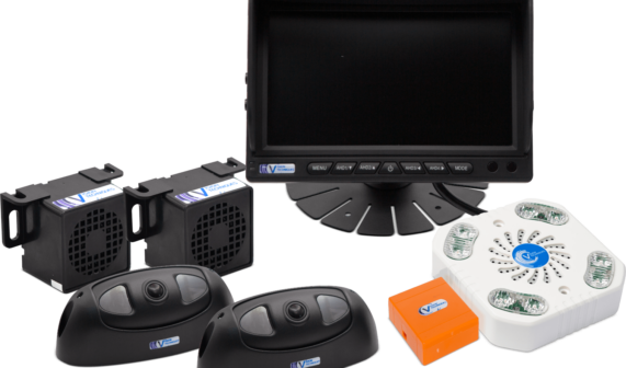 DVS Progressive Safe System (PSS) including VT Turnaware PDS, VT MOIS PDS, VT Turnalarm and the VT ‘Pedestrian Detected’ In-Cab Alarm.