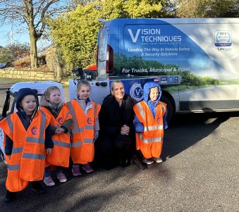 Sarah Wood with children from Puddleducks at Rising Bridge Nursery