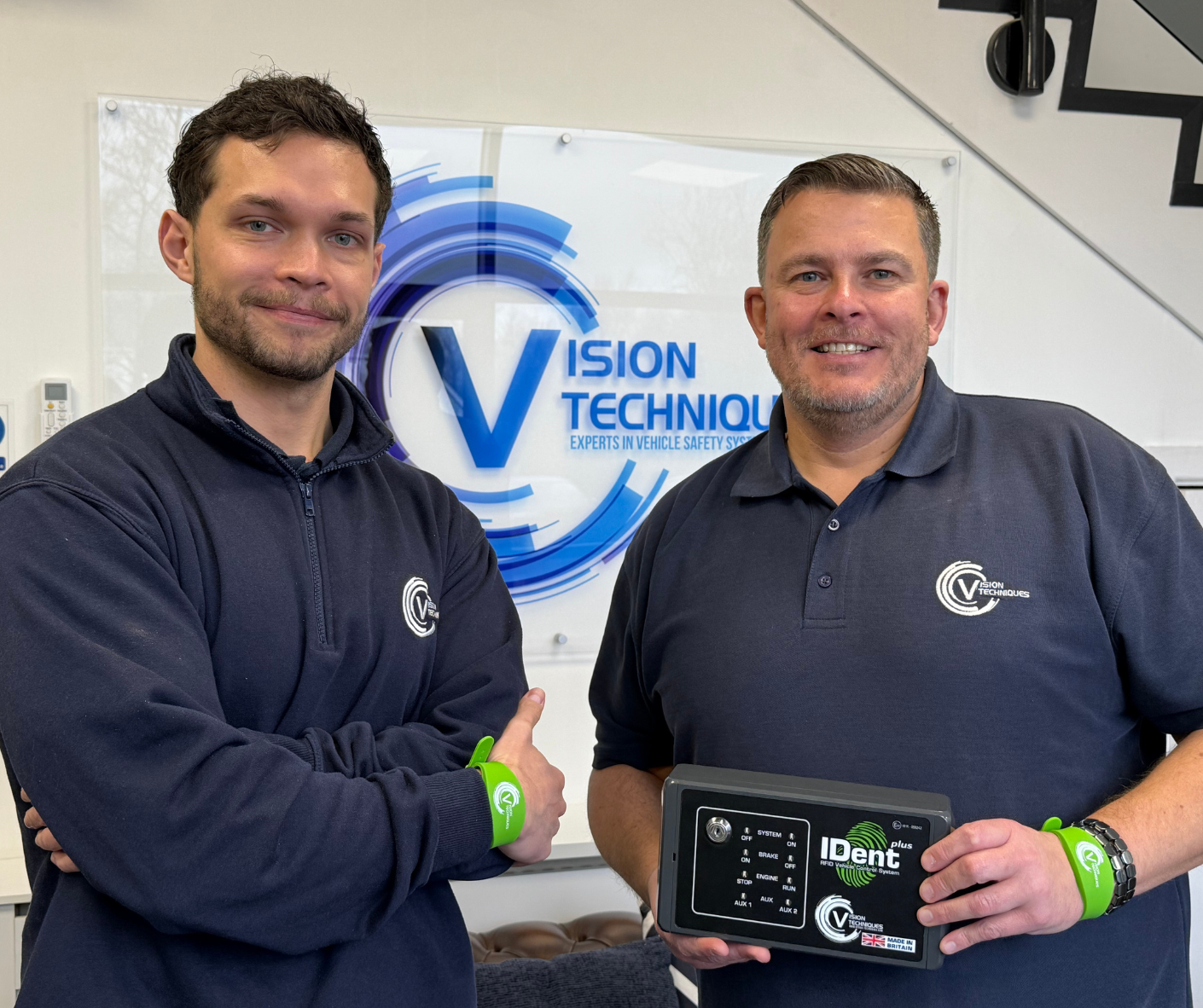 Mikaeel Koornhof, Technical Specialist and Dave Smith, Managing Director